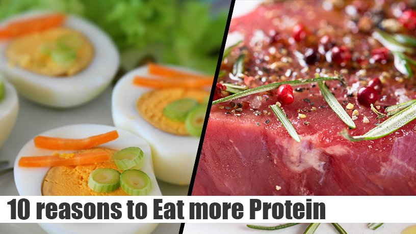 10 Reasons to Eat More Protein – known to enable muscle gain