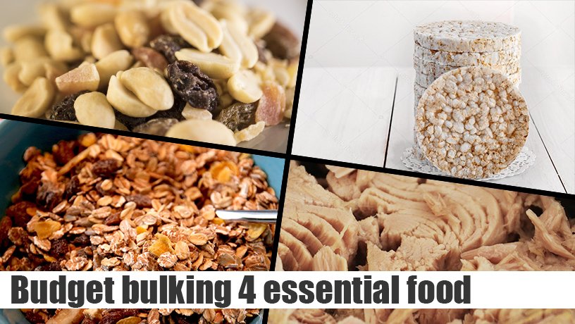 Budget bulking – 4 essential foods